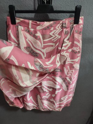 Falda vintage Alberto Fabiani estampado abstracto