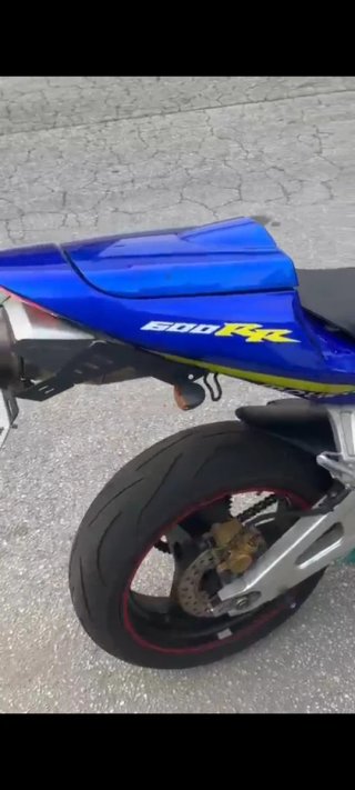 Honda CBR 600RR Sportbike Azul/Amarillo