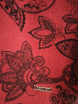 Abrigo Desigual estampado