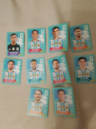 Cromos Mundial 2026 (0,30 el cromo)