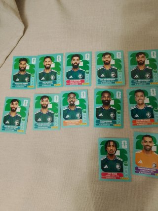 Cromos Mundial 2026 (0,30 el cromo)