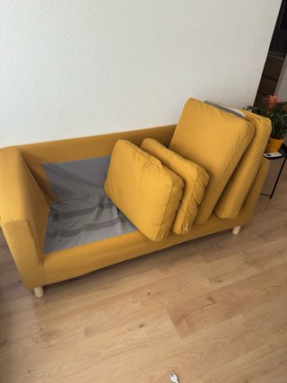 Sofá 2 plazas PÄRUP IKEA Amarillo