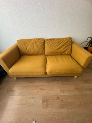 Sofá 2 plazas PÄRUP IKEA Amarillo