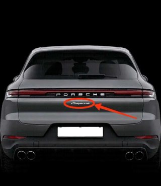 Emblema Cayenne Porsche