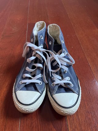 Converse azules marino