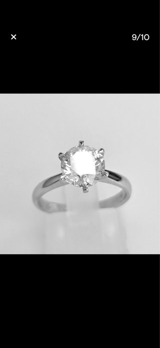 Anillo Diamante Natural 2.01 cts Oro