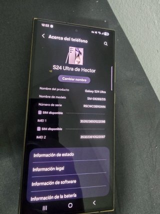 Teléfono móvil para arreglar o repuesto