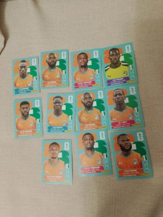 Cromos Mundial 2026 (0.30 el cromo)