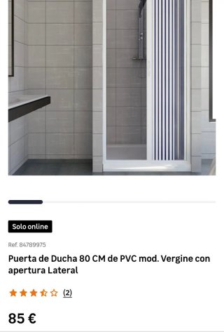 Mamparas Ducha Plegables