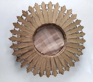 ESPEJO SOL MADERA