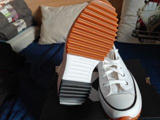 Converse Run Star Hike Hi Blancas