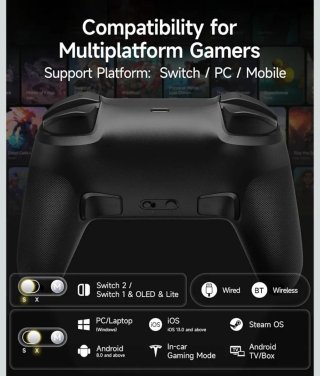 Mando EasySMX S10C Negro