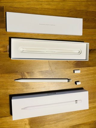 Apple Pencil 1ª Gen + Adattatore e scatola originale