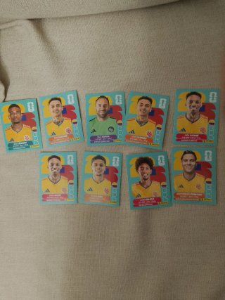 Cromos Mundial 2026 (0.30 el cromo)