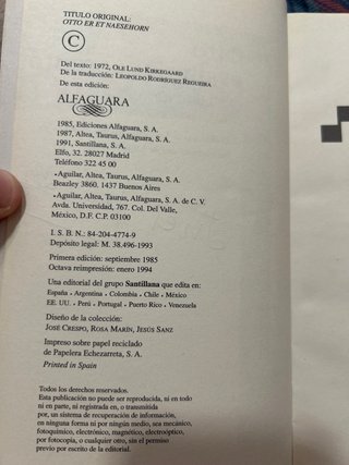Otto Es un Rinoceronte Libro Infantil