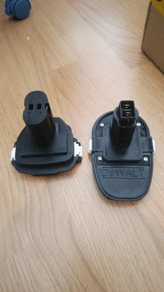Adaptadores Parkside a Dewalt 18V y Makita
