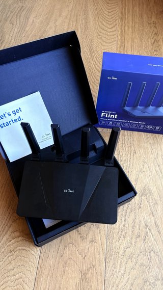 Router GL.iNet Flint GL-AX1800 Wi-Fi 6