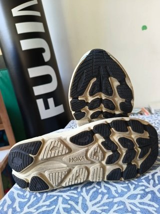 Hoka Clifton 10 Zapatillas Running Beige/Azul