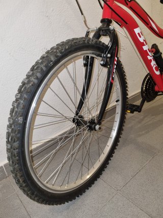 Bicicleta Infantil B-Pro Roja