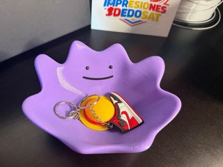 Cuenco Ditto Pokémon Morado