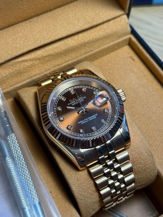 Seiko Mod DateJust  RoseGold