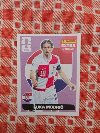 Figurinha Extra Modric Roxo - Copa 2026