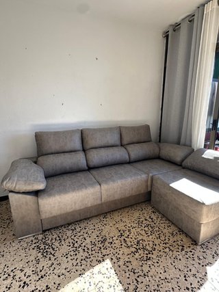 Sofa Chaisselongue Rerversible Tela Microfibra