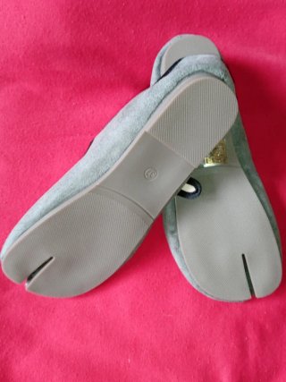 Zapatos Tabi grises talla 38