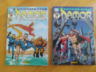 NAMOR, BIBLIOTECA MARVEL, 6 PRIMEROS NUMEROS