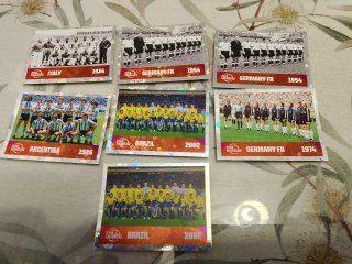 Cromos FIFA Museum Mundiales (Varios Años)
