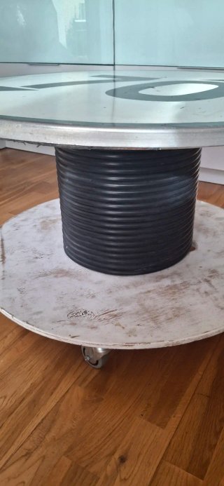 Mesa señal 70 con ruedas