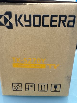 2 Toner Kyocera TK5270 Magenta y amarillo Original