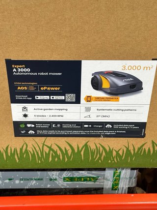 Robot Cortacésped Stiga A 3000