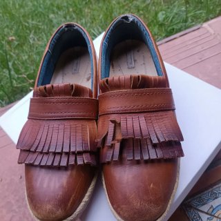 Zapato Massimo Dutti Piel Marrón Talla 40