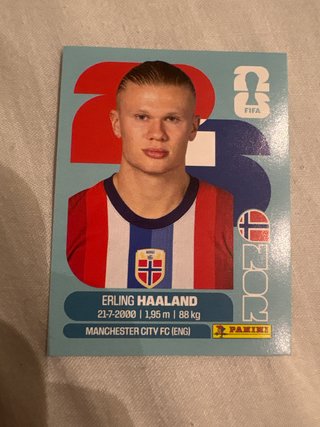 Cromo Haaland Mundial 2026 FIFA