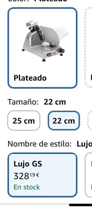 Cortadora alimentos. TOTALMENTE NUEVA