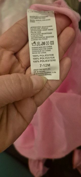 Disfraz de Cerdo para Bebé (hasta 12 meses)