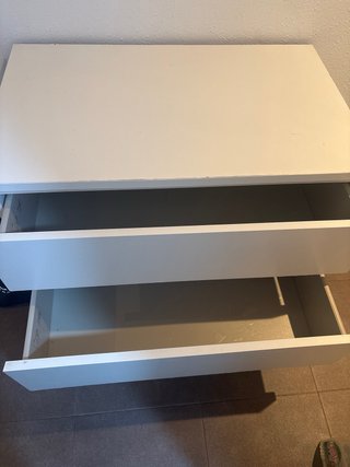 Cajonera Malm Ikea Blanca