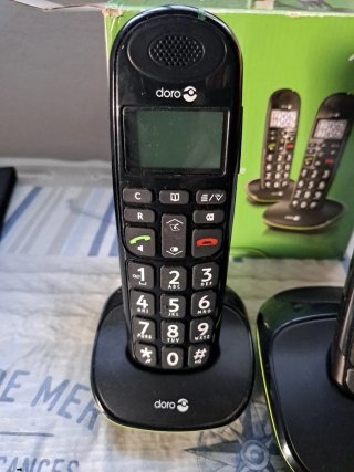 Doro PhoneEasy 110 duo Teléfono Inalámbrico DECT