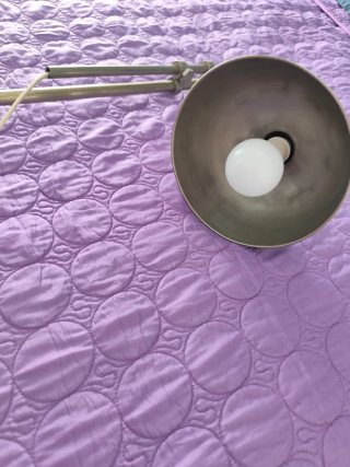 Lámpara de mesa antigua
