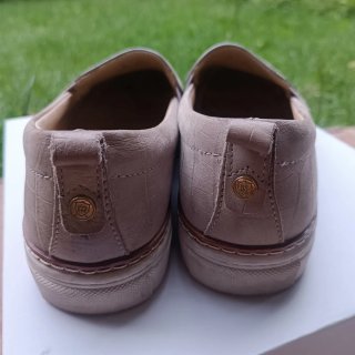 Zapatos Massimo Dutti Piel Beige Talla 39