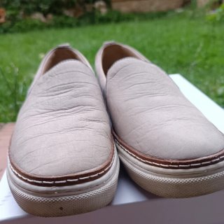Zapatos Massimo Dutti Piel Beige Talla 39