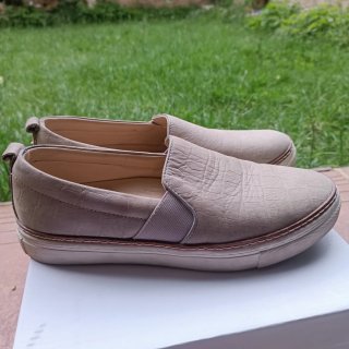 Zapatos Massimo Dutti Piel Beige Talla 39