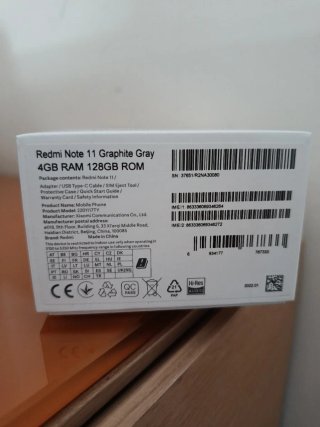 Xiaomi Redmi Note 11 Negro + Funda