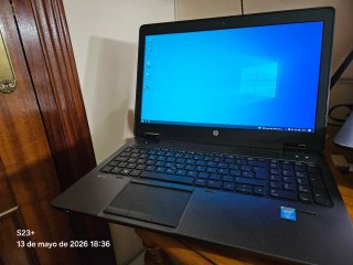 Portátil HP Zbook Negro