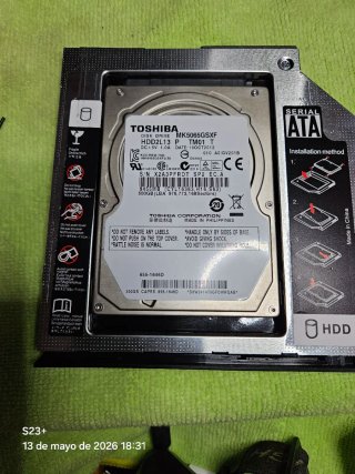 Portátil HP Zbook Negro