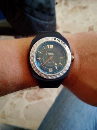 Orologio Diesel Nero e Blu