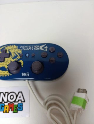 Mando Clásico Wii Monster Hunter