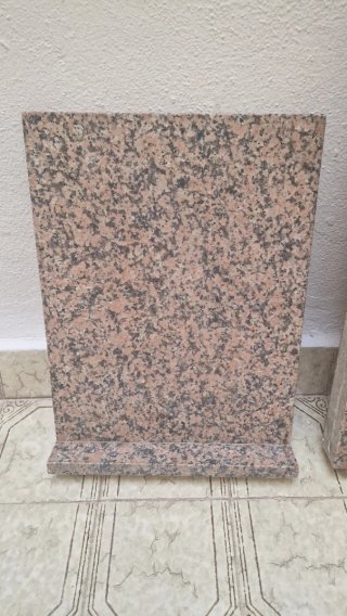 Encimera de granito piedra natural roja y negra