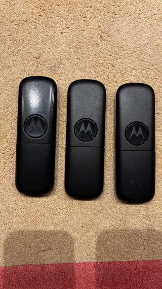 Teléfono Fijo Motorola Trio Negro